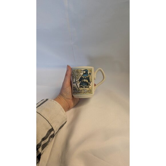 3 for $30 Rare Vintage Robin Hood Coffee Mug Cup Sherwood Forest ye old inn - Picture 4 of 8